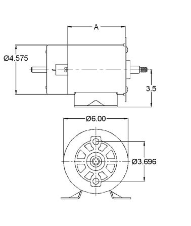 Permanent Magnet DC Motors for Air Compressor Motors, Pump Motors, etc